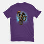 The Cowboy And His Noble Steed-Womens-Fitted-Tee-glitchygorilla