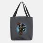 The Cowboy And His Noble Steed-None-Basic Tote-Bag-glitchygorilla