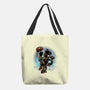 The Cowboy And His Noble Steed-None-Basic Tote-Bag-glitchygorilla