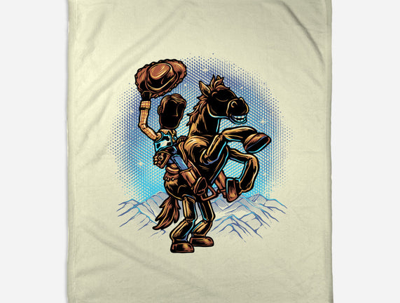 The Cowboy And His Noble Steed