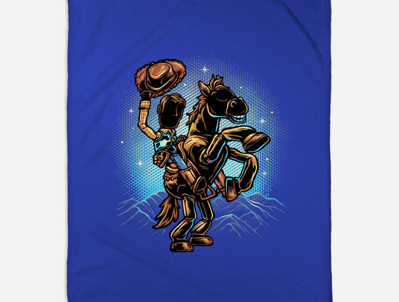 The Cowboy And His Noble Steed