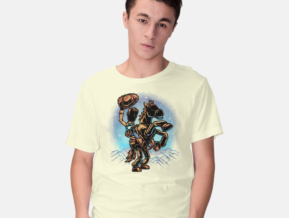 The Cowboy And His Noble Steed