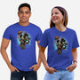 The Cowboy And His Noble Steed-Unisex-Basic-Tee-glitchygorilla