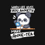 Anxie-tea Panda-None-Stretched-Canvas-NemiMakeit