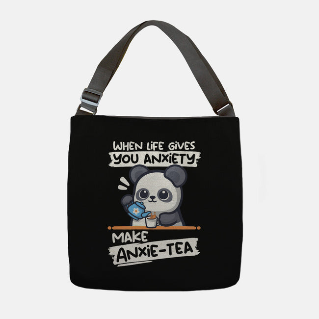 Anxie-tea Panda-None-Adjustable Tote-Bag-NemiMakeit