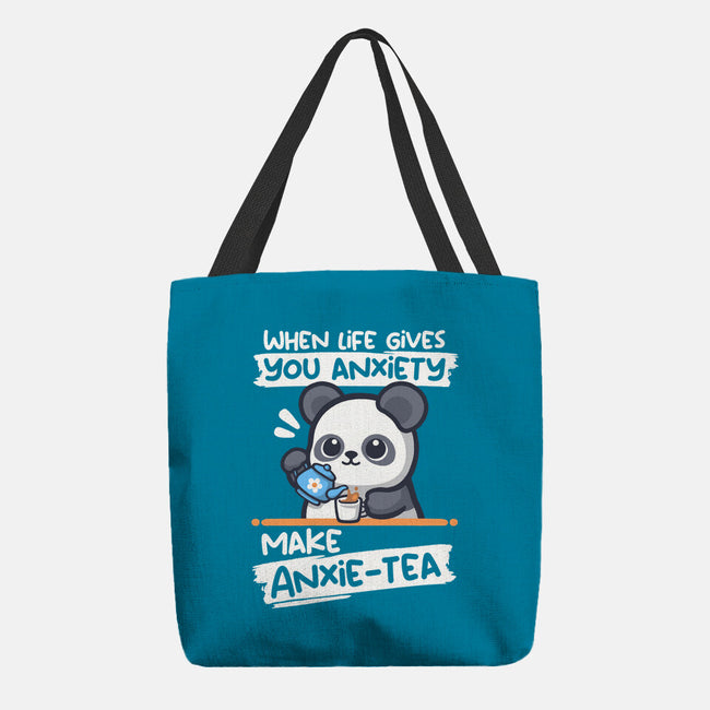 Anxie-tea Panda-None-Basic Tote-Bag-NemiMakeit