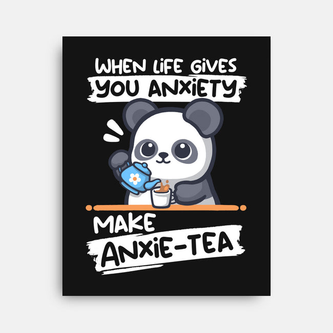 Anxie-tea Panda-None-Stretched-Canvas-NemiMakeit