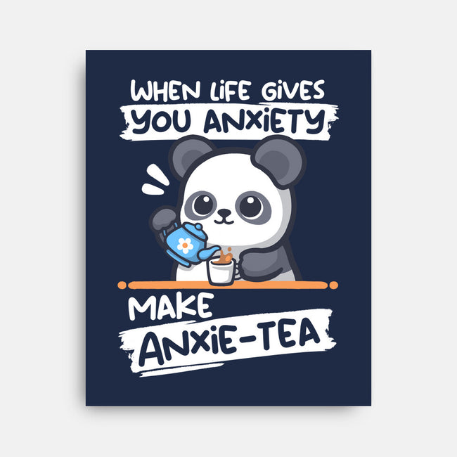 Anxie-tea Panda-None-Stretched-Canvas-NemiMakeit