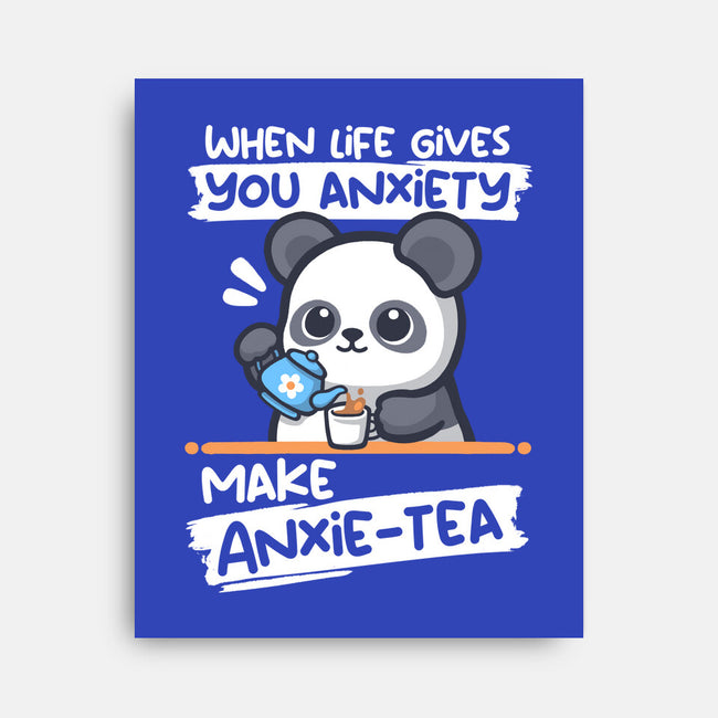 Anxie-tea Panda-None-Stretched-Canvas-NemiMakeit