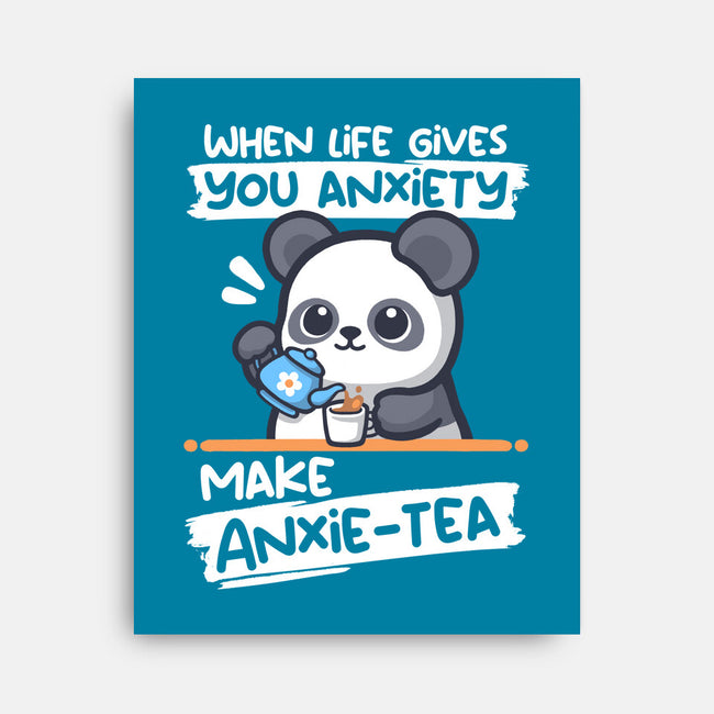 Anxie-tea Panda-None-Stretched-Canvas-NemiMakeit
