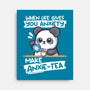 Anxie-tea Panda-None-Stretched-Canvas-NemiMakeit