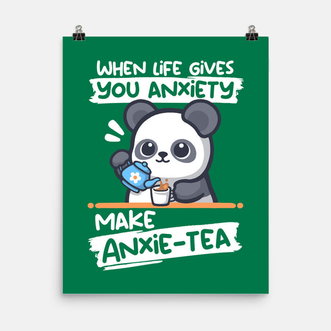 Anxie-tea Panda-None-Matte-Poster-NemiMakeit