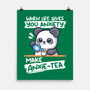 Anxie-tea Panda-None-Matte-Poster-NemiMakeit