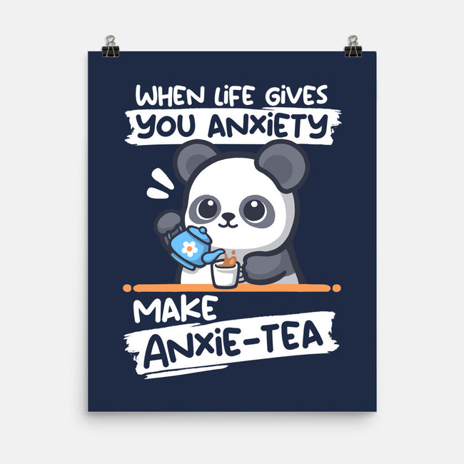 Anxie-tea Panda-None-Matte-Poster-NemiMakeit
