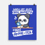 Anxie-tea Panda-None-Matte-Poster-NemiMakeit