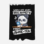 Anxie-tea Panda-None-Polyester-Shower Curtain-NemiMakeit