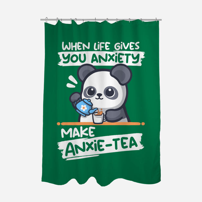Anxie-tea Panda-None-Polyester-Shower Curtain-NemiMakeit
