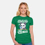 Anxie-tea Panda-Womens-Fitted-Tee-NemiMakeit