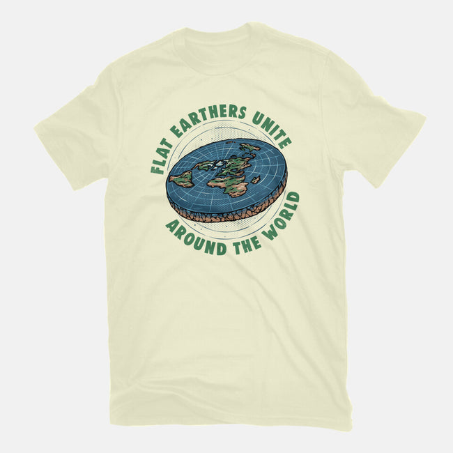 Flat Earthers Unite-Mens-Premium-Tee-glitchygorilla