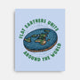 Flat Earthers Unite-None-Stretched-Canvas-glitchygorilla