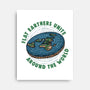 Flat Earthers Unite-None-Stretched-Canvas-glitchygorilla