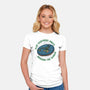 Flat Earthers Unite-Womens-Fitted-Tee-glitchygorilla