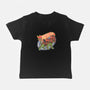 The Brave Battle Cat-Baby-Basic-Tee-glitchygorilla
