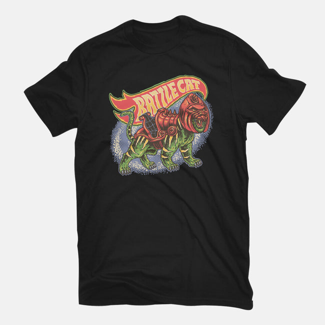 The Brave Battle Cat-Unisex-Basic-Tee-glitchygorilla