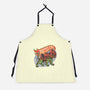 The Brave Battle Cat-Unisex-Kitchen-Apron-glitchygorilla