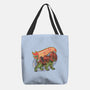The Brave Battle Cat-None-Basic Tote-Bag-glitchygorilla