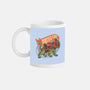 The Brave Battle Cat-None-Mug-Drinkware-glitchygorilla