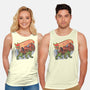 The Brave Battle Cat-Unisex-Basic-Tank-glitchygorilla