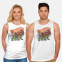 The Brave Battle Cat-Unisex-Basic-Tank-glitchygorilla