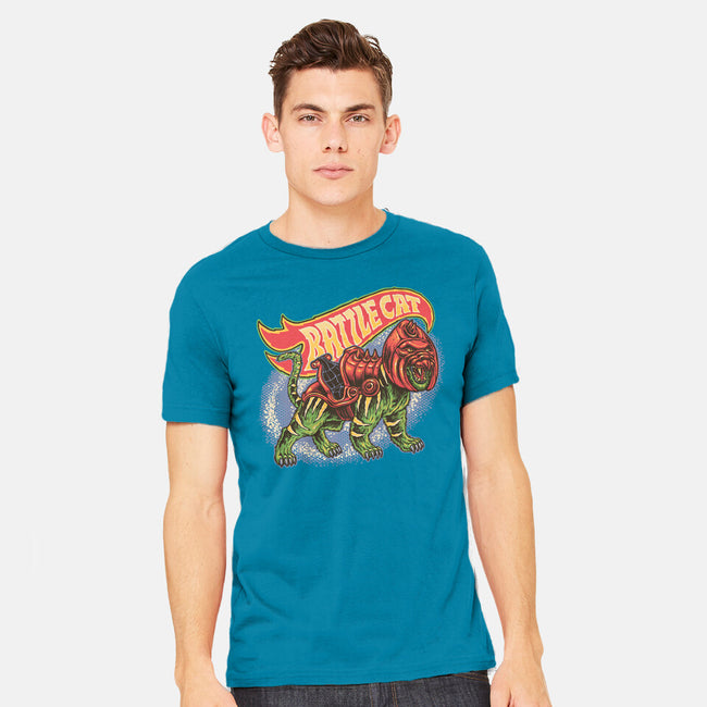 The Brave Battle Cat-Mens-Heavyweight-Tee-glitchygorilla