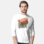 The Brave Battle Cat-Mens-Long Sleeved-Tee-glitchygorilla
