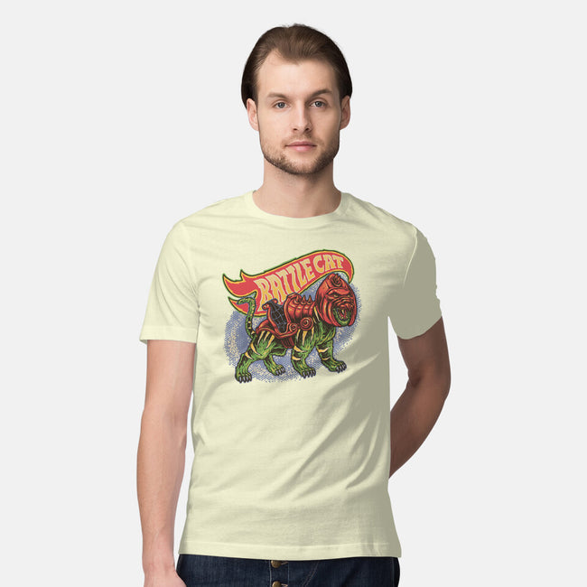 The Brave Battle Cat-Mens-Premium-Tee-glitchygorilla