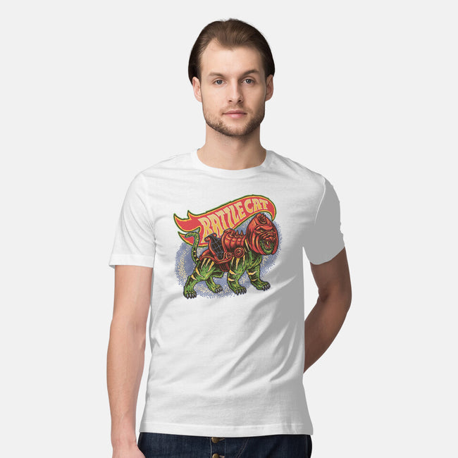 The Brave Battle Cat-Mens-Premium-Tee-glitchygorilla