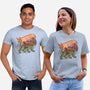 The Brave Battle Cat-Unisex-Basic-Tee-glitchygorilla