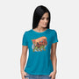 The Brave Battle Cat-Womens-Basic-Tee-glitchygorilla