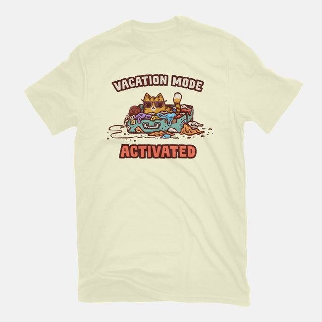 Vacation Mode Activated-Mens-Premium-Tee-kg07