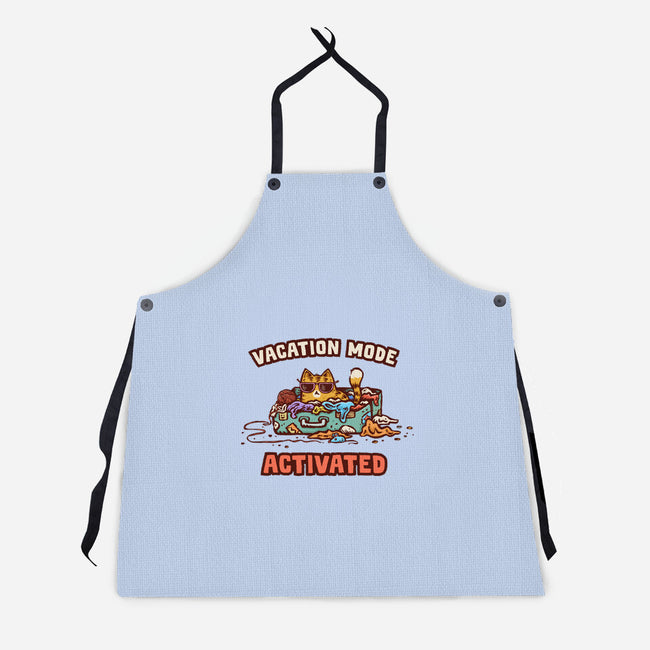 Vacation Mode Activated-Unisex-Kitchen-Apron-kg07
