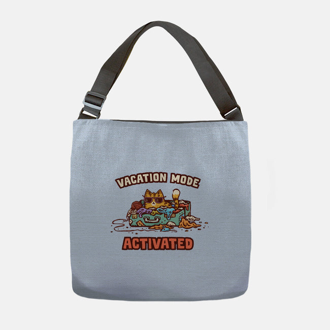Vacation Mode Activated-None-Adjustable Tote-Bag-kg07