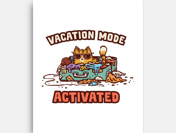 Vacation Mode Activated