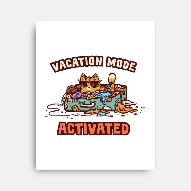 Vacation Mode Activated-None-Stretched-Canvas-kg07