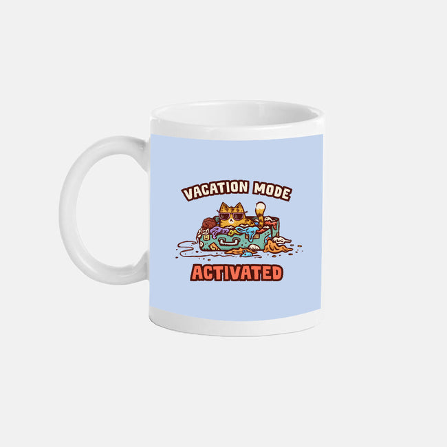 Vacation Mode Activated-None-Mug-Drinkware-kg07