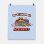 Vacation Mode Activated-None-Matte-Poster-kg07