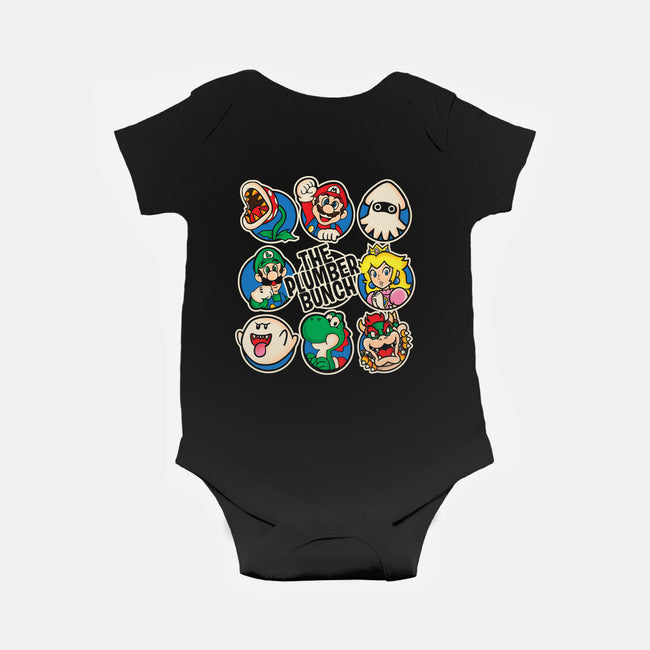 The Plumber Bunch-Baby-Basic-Onesie-turborat14