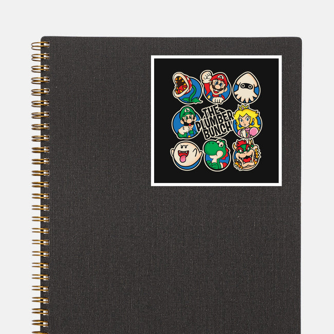 The Plumber Bunch-None-Glossy-Sticker-turborat14