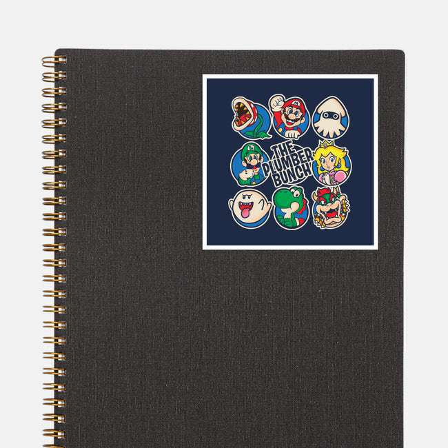 The Plumber Bunch-None-Glossy-Sticker-turborat14