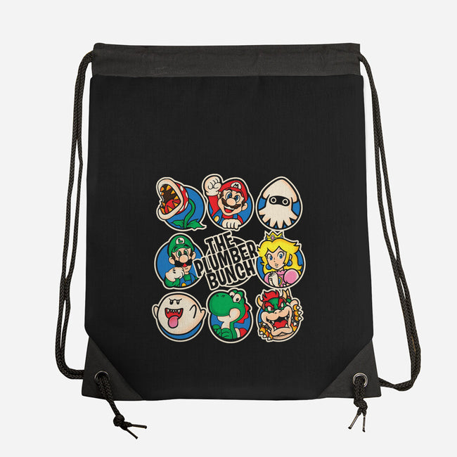The Plumber Bunch-None-Drawstring-Bag-turborat14